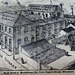 1899 Advertisement from the Border County Advertiser for Astons & Sons Wrexham