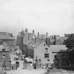 1911 a view of Wrexham from Parish Church Steeple