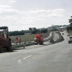 1966 Pentre Bychan road widening