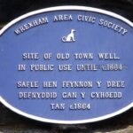 Town Well memorial plaque