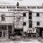 J.F. Edisburys Mineral Waters Depot St Georges Crescent 1895