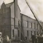 Regent Street Leader Office   Fire 1949