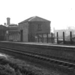 Rhostyllen Station in the early 1900s