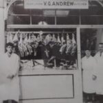 Vince Andrews ButchersThe Butchers Market 1950s