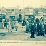 Wrexham’s old Royal Ordnance Factory bus station on industrial estate