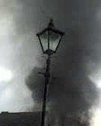 The Hippodrome on fire on the 16th of June 2008.