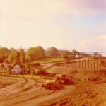 1973 Bersham A483 Wrexham by-pass construction