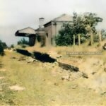1965 – Rhostyllen Station vandalised after the tracks had been taken up
