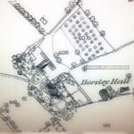 Horsley Hall , Marford  1872 map