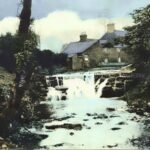 Ruabon – The waterfall on the Afon Eitha at Pont Adam