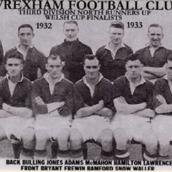 1932 33 Wrexham AFC