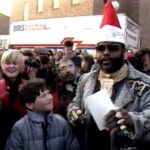 Mr T in town supporting Operation Christmas Child in 1992.