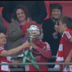 2013 Wrexham v Grimsby FA Trophy final at Wembley