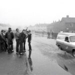 Flooding in Queens Park, Wrexham, June 1983 7