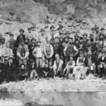 Minera – Workmen at Mr. Lesters Lime Quarry