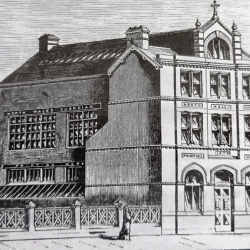 Argyle Street Offices of the North Wales Argus 1880