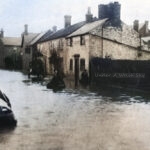 Bangor-on-Dee floods 1900