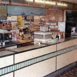 Bank Street Marubbi's cafe interior 1960's