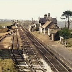 Bettisfield Station, on the former Whitchurch to Oswestry line in Wrexham county (1)