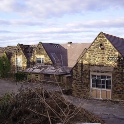 Brynteg Infantand Junior School.just before demolition.