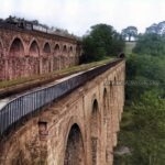 Chirk – The viaduct and aquaduct 1960