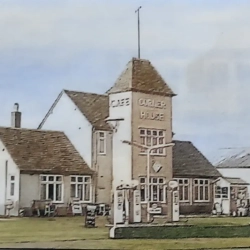 Corner House Service Station Pentre Bychan 1961