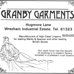 Granby Garments advertisement