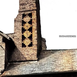 Hafod Y Bwch Hall chimney detail