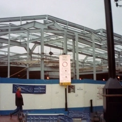 Island Green shopping centre construction
