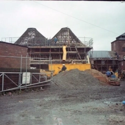 Island Green Shops construction
