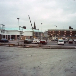 Island Green shopping centre construction