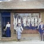 Johnstown – George Davies Butchers shop 1912
