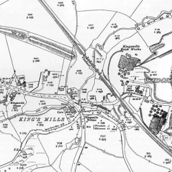 Kings Mills Map 1937