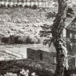 Madeira Hill – Willow House, showing Y Bont Bren over the Gwenfro 1748