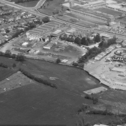 Maesgwyn Estate with the ‘pre fabs the Crosville Bus Deport and Windsor Drive Belvedere Drive etc.