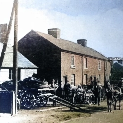 Marchweil The Old Smithy.on the main road across from the post office