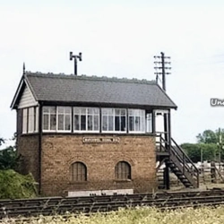 Marchweil station signal box