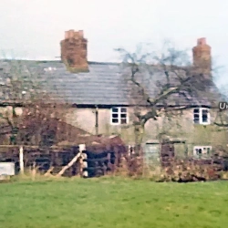 1983 Marchwiel Gibralter cottages before demolition