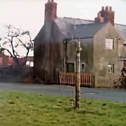 1983 Marchwiel Gibralter cottages before demolition