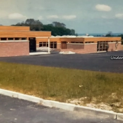 1973 Marchwiel School construction