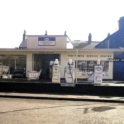 Pen y Bryn Service Station 1967