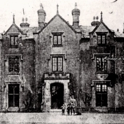 Pentrebychan Hall. Demolished 1962 now the site of Pentre Bychan Crematorium