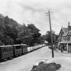 Pontfadog Village near Chirk 1933