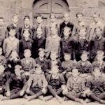 Pupils from the British School Brook Street 1890