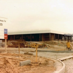 Ruthin Road Lego building construction early 1981