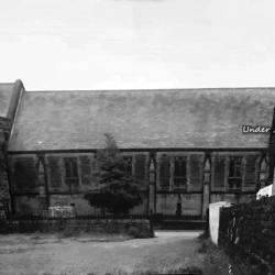 Southsea 1979 the rear of the current Church which was at this time the Church Schoolroom.