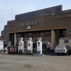 St. Georges Crescent Kirbys Ford dealership 1971