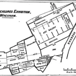 Wrexham Art Exhibition Bulding Plans 1876