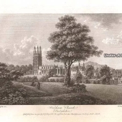 1792 Wrexham Parish church, Denbighshire